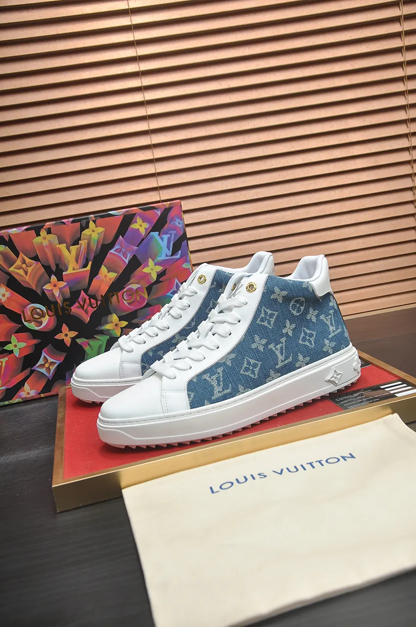 Men's shoes 💰600💶[LOUIS VUITTON] Original order price (mesh lining) new model 🍀LV Louis Vuitton * - top version of LV classic trendy shoes! Made of imported original cowhide, water-dyed cowhide lining, and original wear-resistant rubber outsole! High quality products! Code number 38-45 (45 is custom-made and cannot be returned or exchanged)